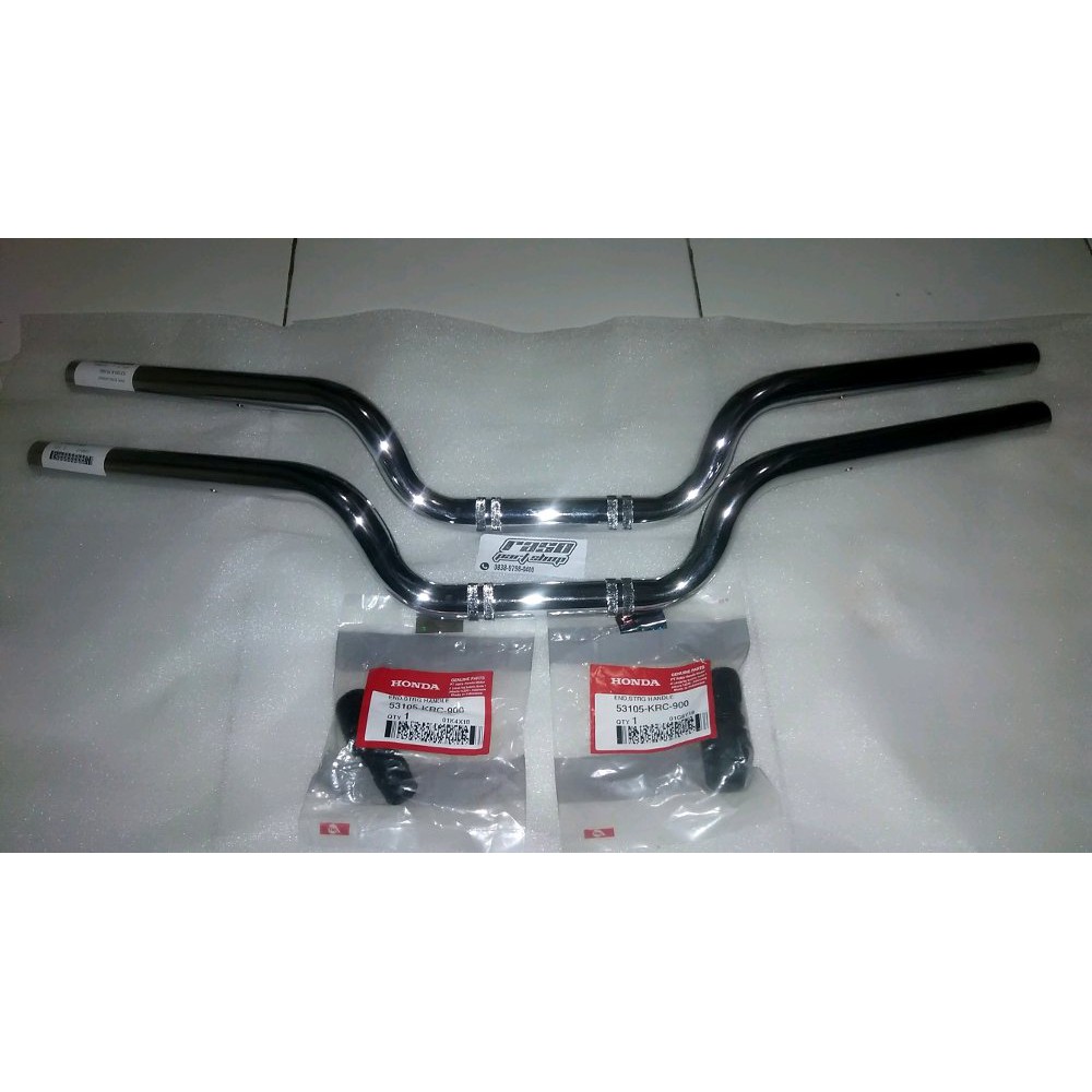stang stir old cb 150 r Chrome plus jalu stang original Murah cl