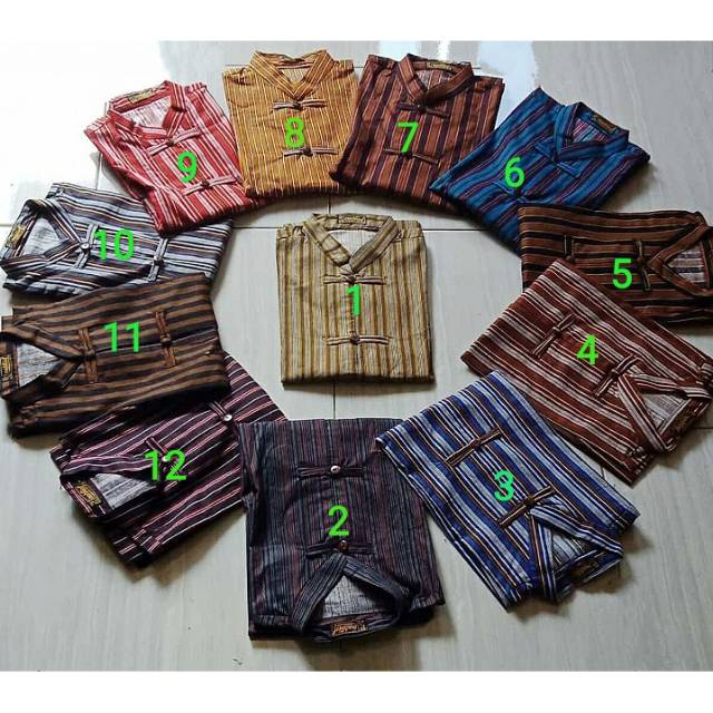 Surjan shanghai lurik jawa