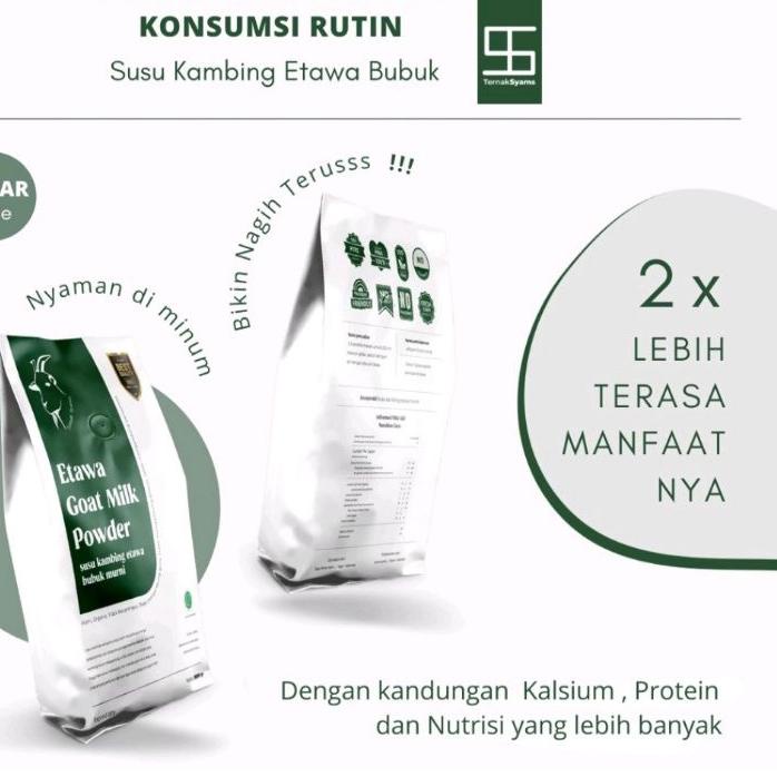 

44F⁑ Susu Kambing etawa Bubuk Murni 1kg Model Baru