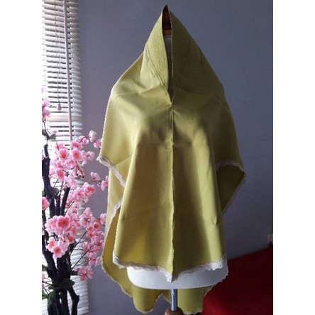 Khimar Moscrepe Hijab Moscrepe