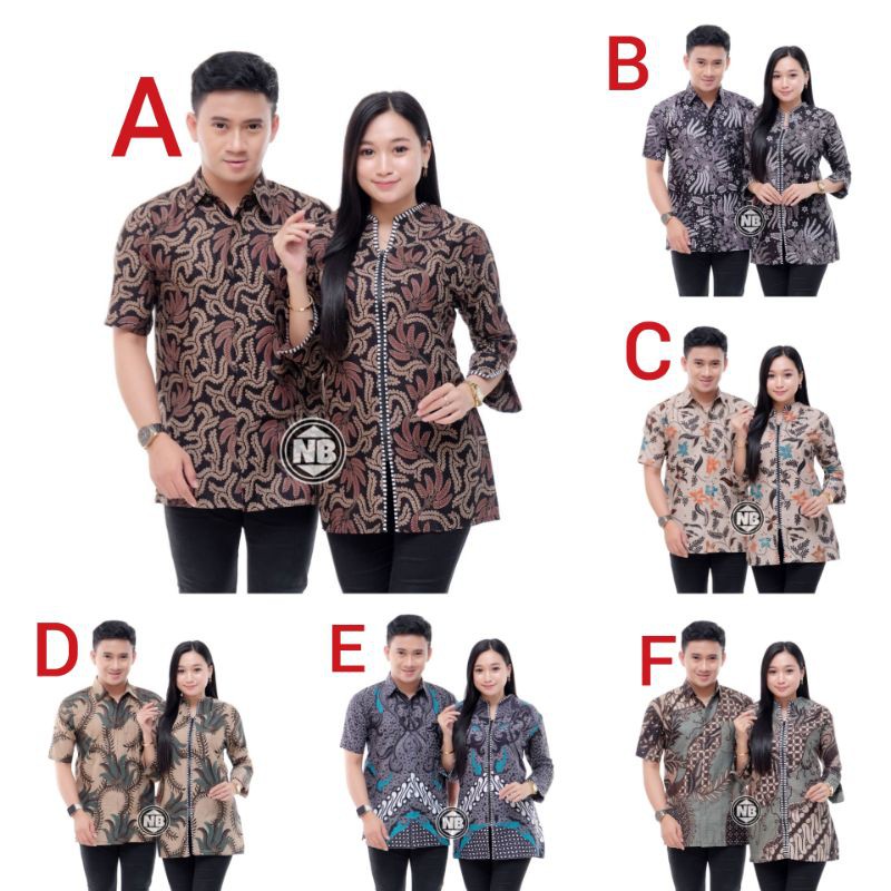 Blouse Couple  batik murah/Batik couple/Baju batik couple