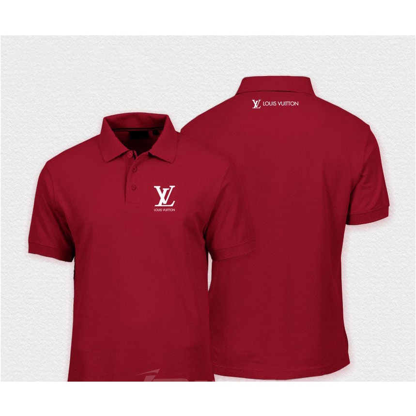 polo shirt casual LV / baju kerah lv premium
