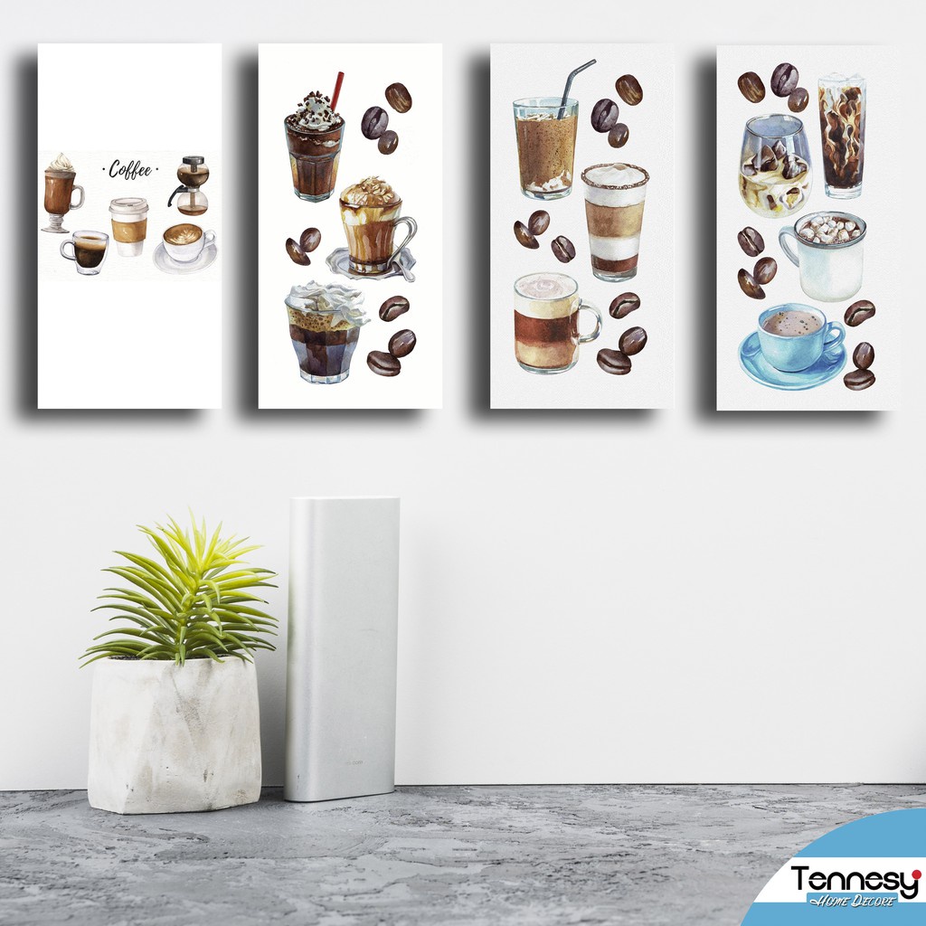 HIASAN DINDING WALL DECOR PAJANGAN POSTER DEKORASI KAMAR RUMAH COFFEE KOPI DRINK