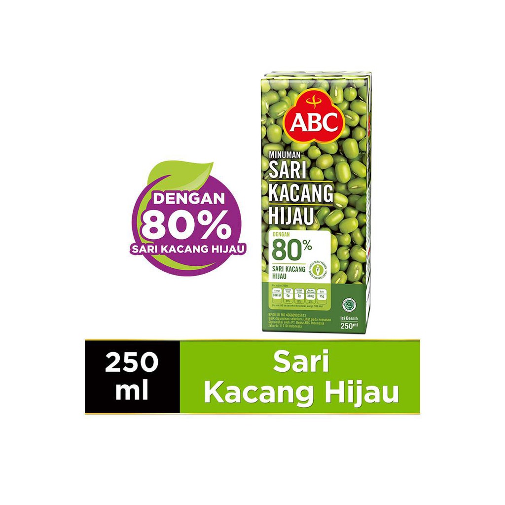 

ABC UHT Minuman Sari Kacang Hijau 200 ml