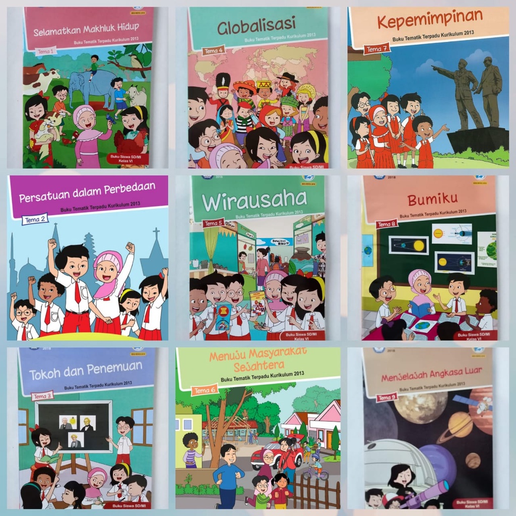 

Buku Tematik Kelas 6 SD Tema 123456789