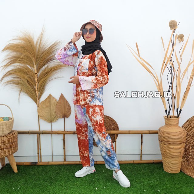 Setelan Baju Tidur Motif Bunga Sepatu / One Set Fashion Wanita Rayon Premium Kode T4 G4 G3 G2-3
