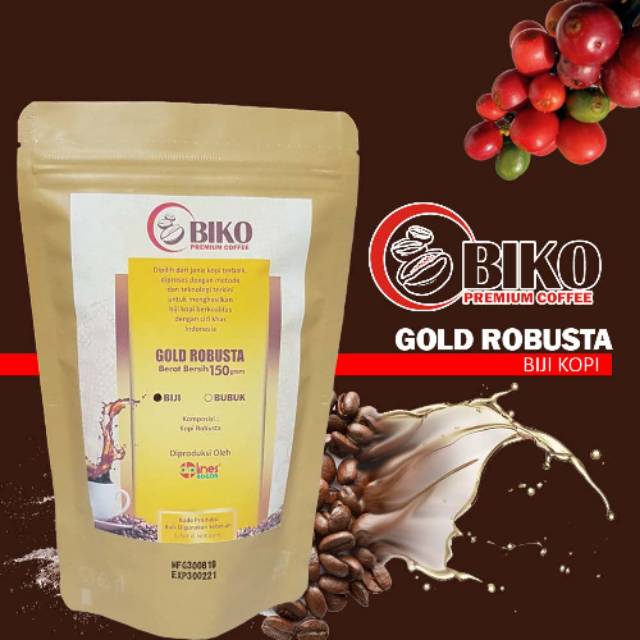 

Kopi biji BIKO Gold Robusta