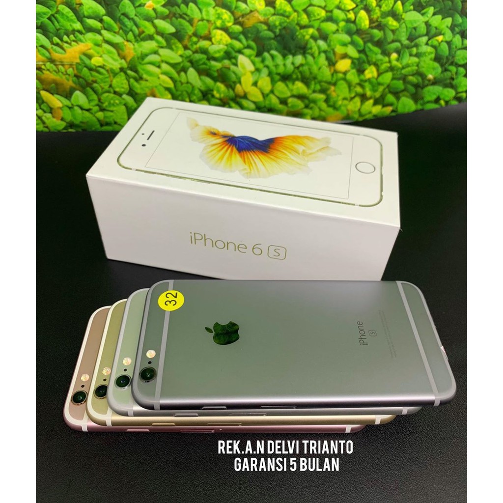 Iphone 6s 32GB Ex Inter Seken Original Mulus Fulset Garansi 5 Bulan