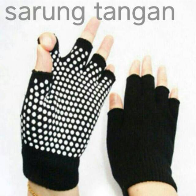 Yoga Gloves / Sarung Tangan Yoga / Sarung Tangan Motor / Sarung Tangan Anti Slip 04