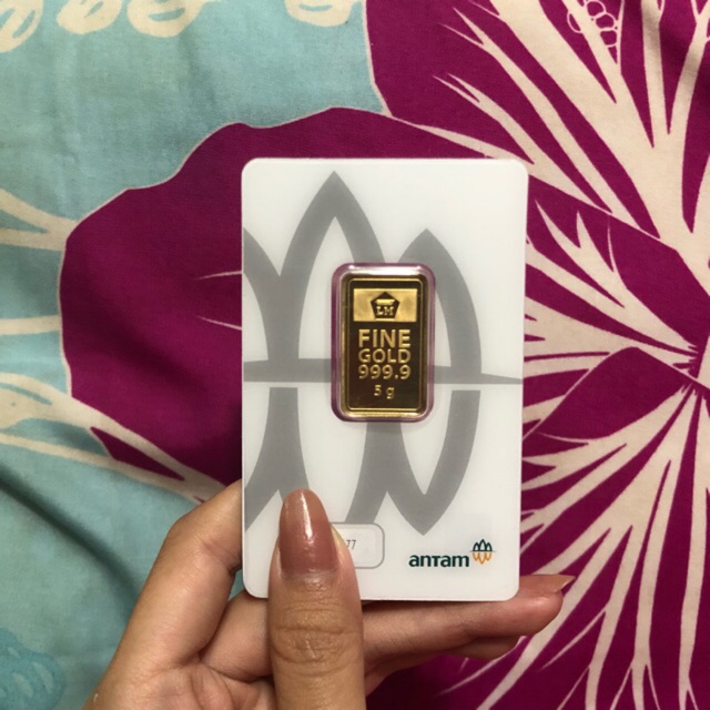 Logam mulia emas batangan antam 5 gram press certieye 2019 reinvented