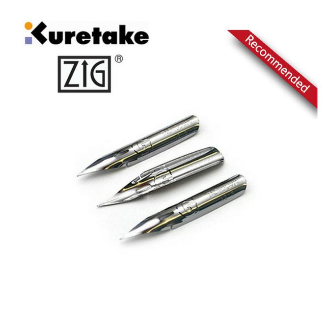 

(BISA COD) Kuretake G-Pen (Pen Nib) Set Isi 3 HEMAT Kode 137