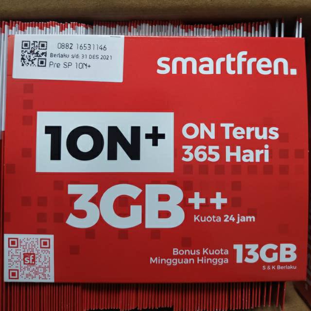 KARTU PERDANA SMARTFREN 1ON+ ( ion plus )