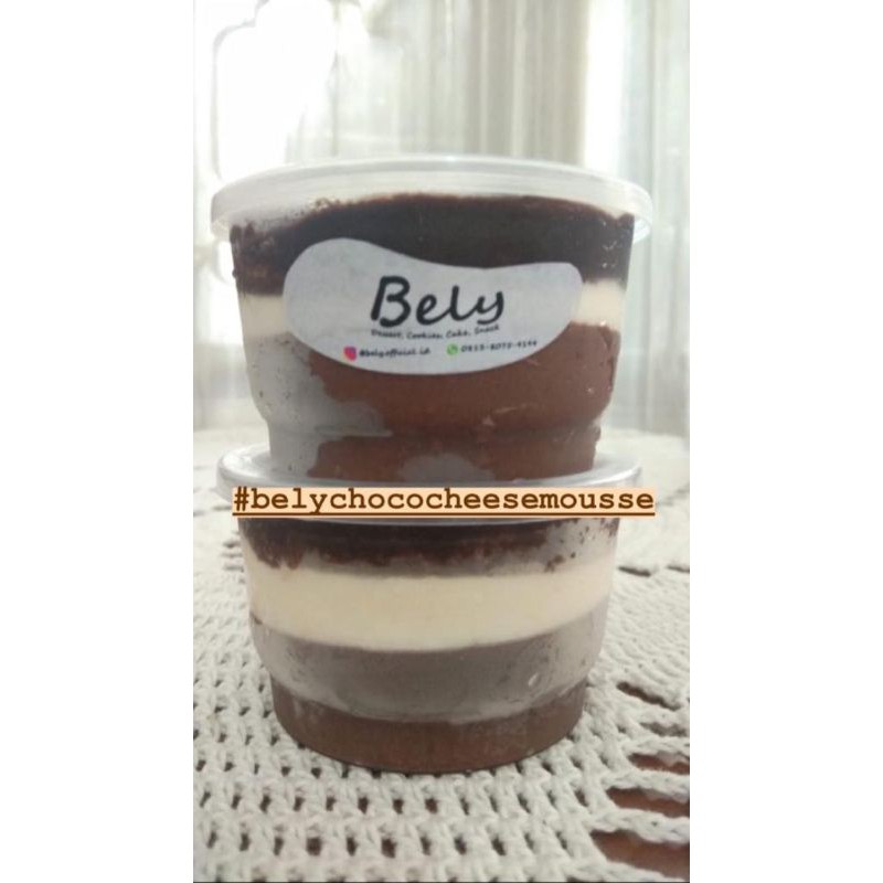 

Chocolate Cheese Mousse Cup 100 ml