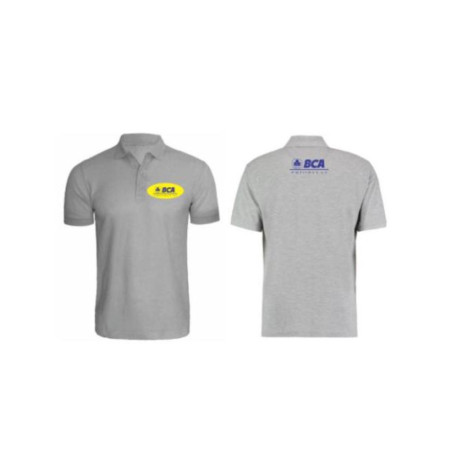 (DONE) KAOS POLO SHIRT BAJU KERAH DISTRO BCA PRIORITAS POLOS CUSTOM INDONESIA HOT SALE