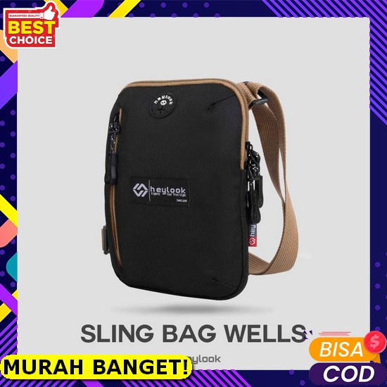 Tas Selempang Wigote Efrat Bahu Pria Wanita Unisex Distro Anti Air Lokal Keren Murah Model Terbaru O