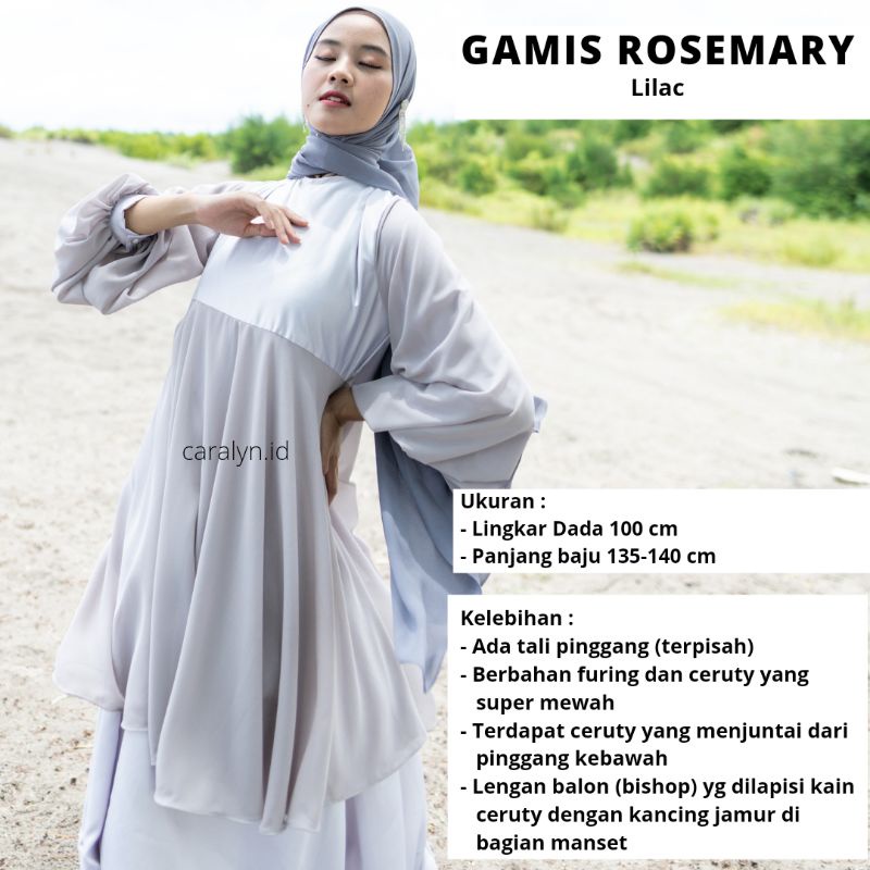 SUPER SALE GAMIS KONDANGAN MEWAH ROSEMARY