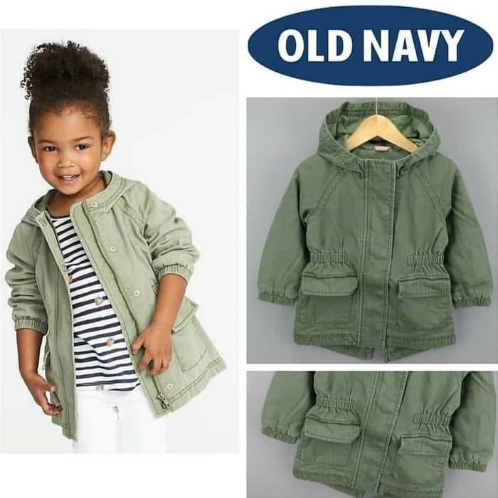 Jaket Anak Cewek OLD NAVY Cagoule Original