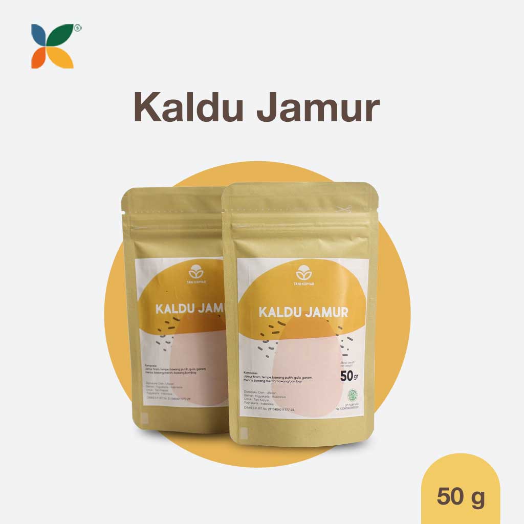 

Kaldu Jamur Alami Tani Kepyar 50gr | Bumbu & Penyedap Rasa Alami | Non MSG