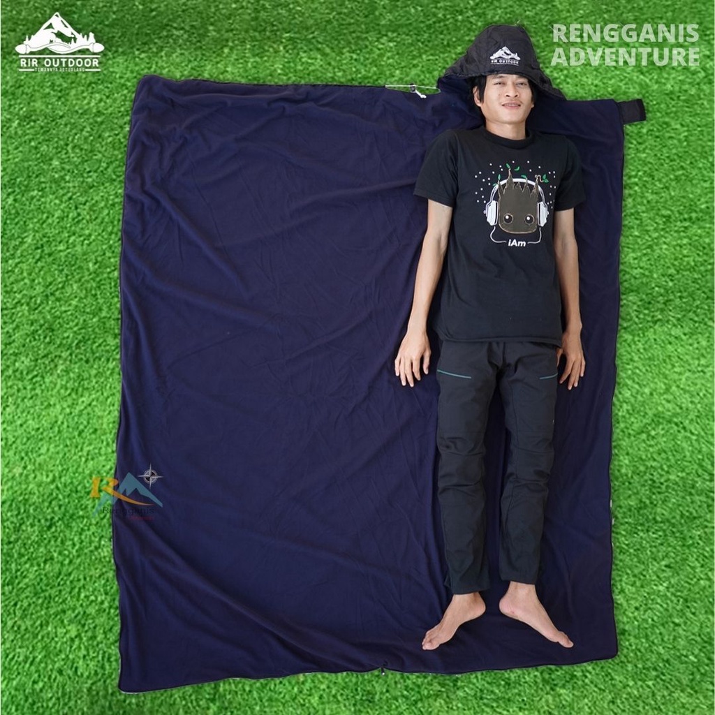 Sleeping Bag Polar Kantong Tidur Camping MERK RIR OUTDOOR Sleepingbag