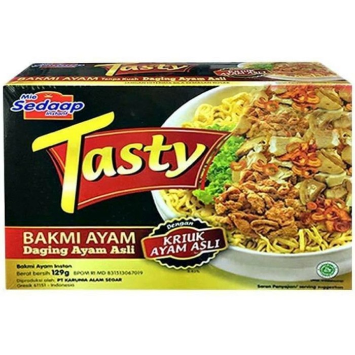

Ss5Gg Mie Sedap Tasty Rasa Bakmie Ayam Mie Instan 129 Gram Ff045