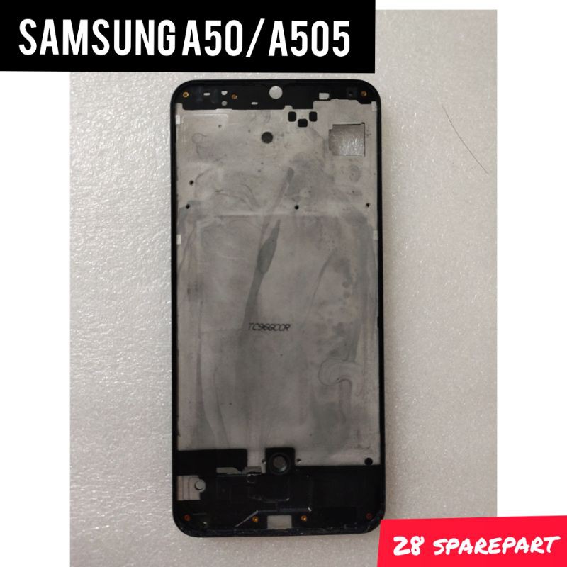 FRAME LCD/TULANG TENGAH DUDUKAN LCD SAMSUNG A50/A505 ORIGINAL