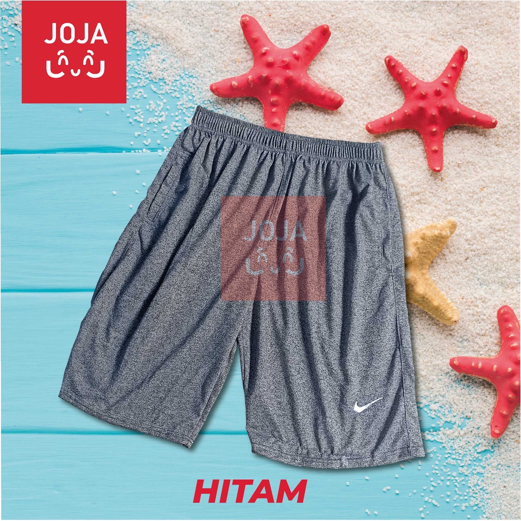 Celana Pendek Pria Kolor Cowok Polos Katun Jumbo