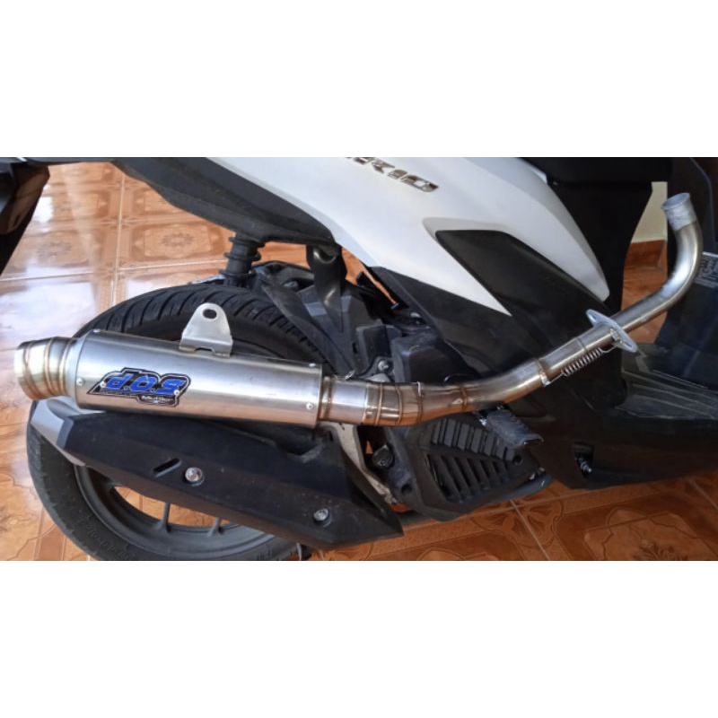 KNALPOT DOS ORIAN VARIO 125 NEW BEAT N-MAX OLD N-MAX NEW AEROX FREE STIKER