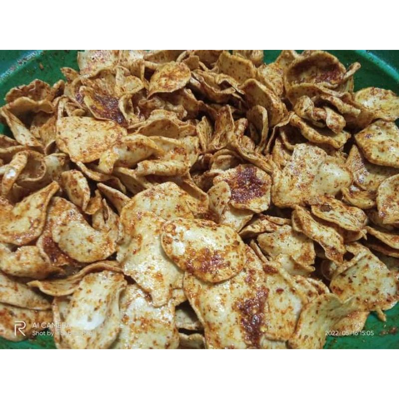 

Basreng daun Jeruk / basreng kripik/basreng bulat pedas/ 250gram