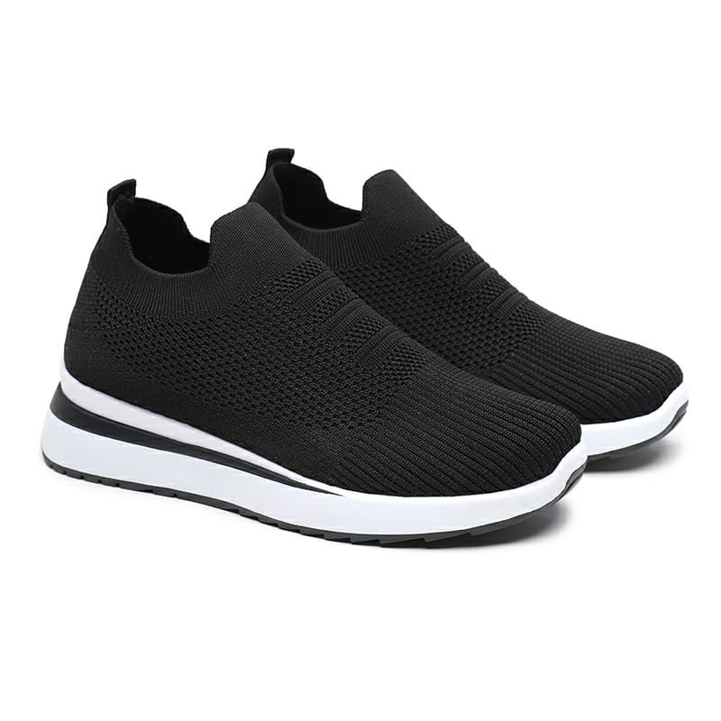 M Footwear - Sepatu Slip-On Rajut Wanita Import - CGA6141