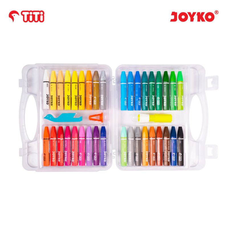 Titi Krayon Minyak 36 Warna / Crayon 36 Colors Oil Pastels