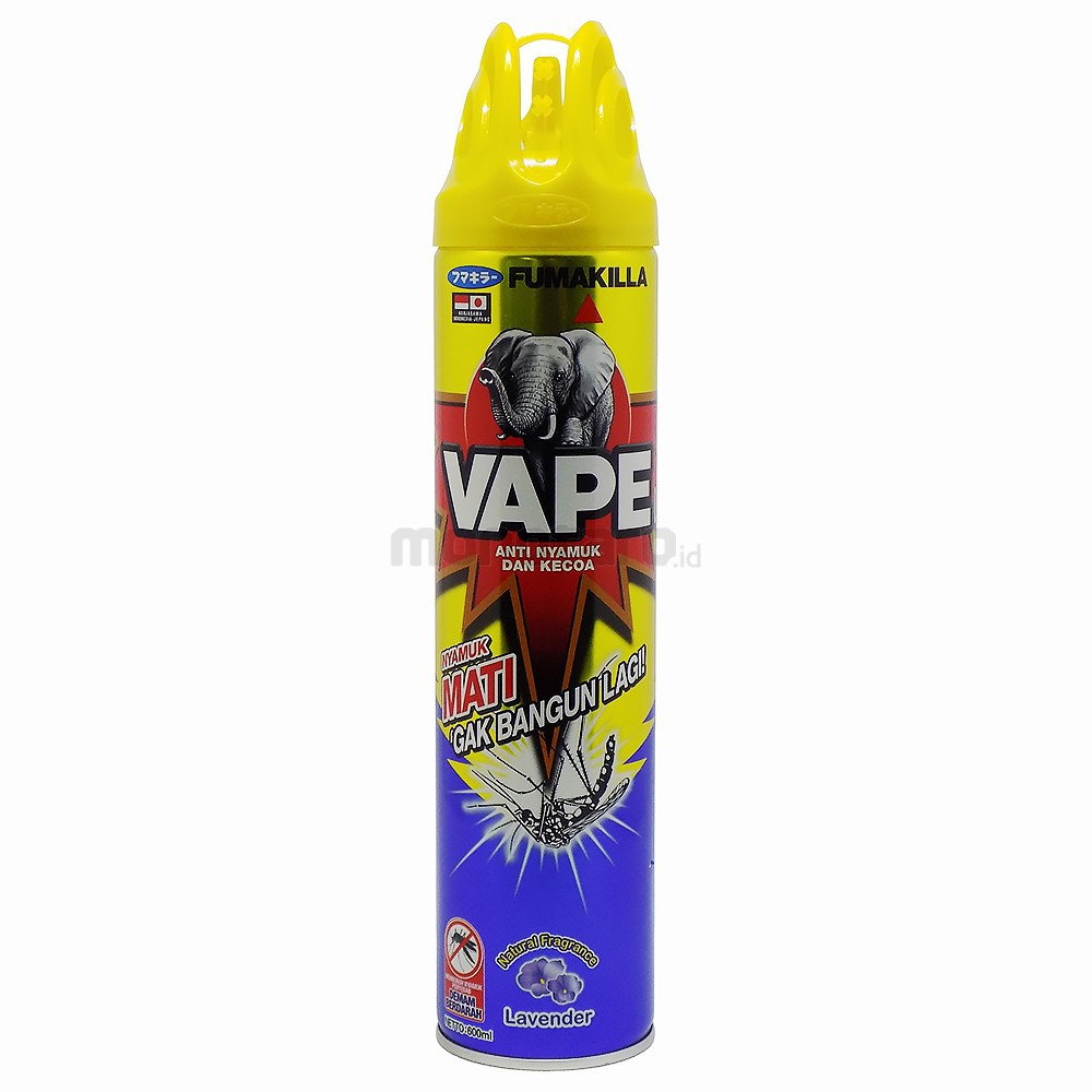 Vape Anti Nyamuk Dan Kecoa Lavender (600 ml)