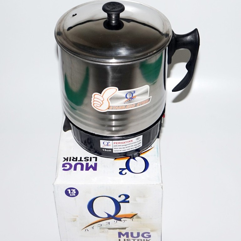 MUG LISTRIK  Q2 13 cm / TEKO ELEKTRIK / MUG ELEKTRIK 13cm