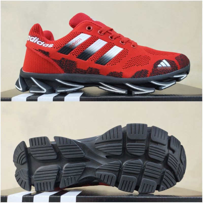 sepatu adidas Lari Pria Spring Ax2 merah Springblade Import Vietnam Running Pria Merah Olahraga Lari