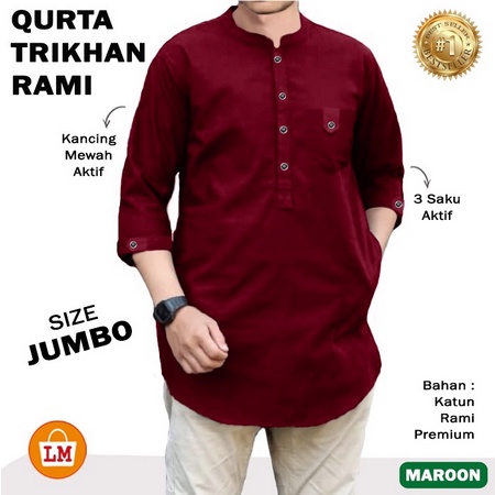 Baju Koko QURTA TRIKHAN RAMI