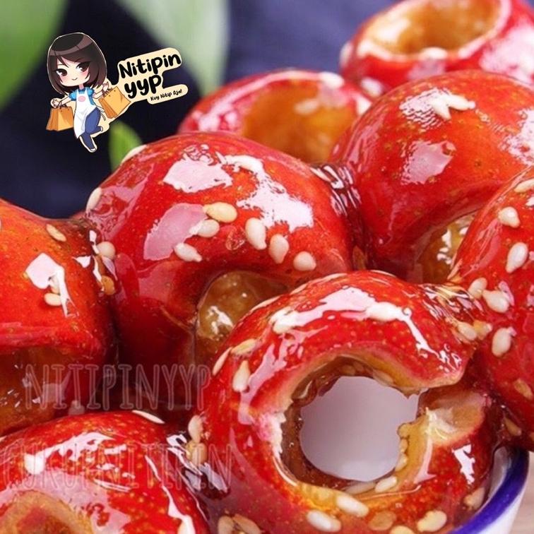 

Paling Disukai.. [BEST SELLER] China BingTang HuLu - Chinese Sugar-Coated Hawthorn Berry Fruit Sticks (25gr) 91