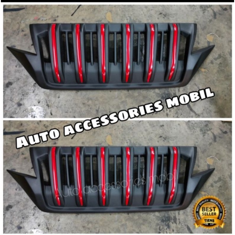 Grill Rush Terios 2018 - 2021 model Apollo List warna