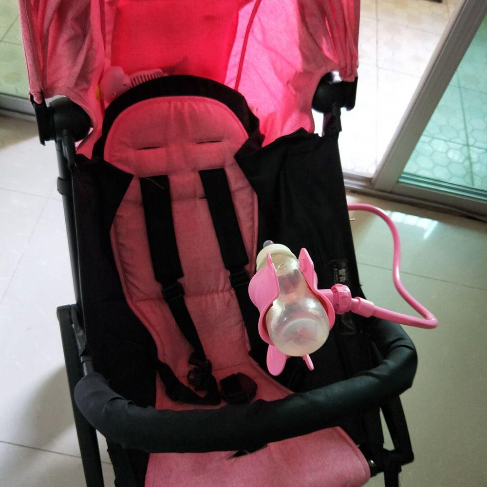 Needway Rak Botol Bayi Universal Rotatable Baby Bottle Holder Boks Tempat Botol Bayi Kursi Dorong Stroller Aksesoris Tempat Makan Bayi