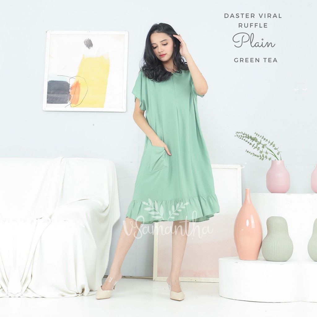 Daster Viral Ruffle Series ( Rayon Premium )