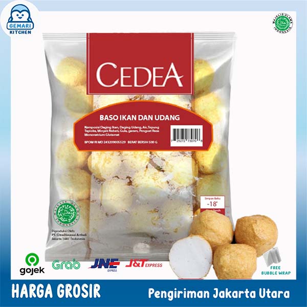 CEDEA BASO GORENG IKAN DAN UDANG 500 GRAM