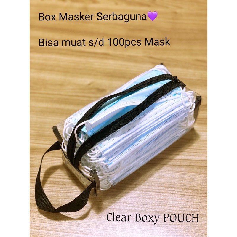 Fawn’G Handmade - Boxy POUCH serbaguna/ Kotak Masker / Masker box