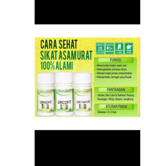 

1Paket Herbal spesialis Untuk sikat penyakit Asam Urat