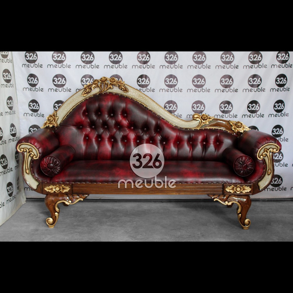 Sofa Louis Anggur Tampar Mebel Jepara - Sofa Louis Klasik Jati