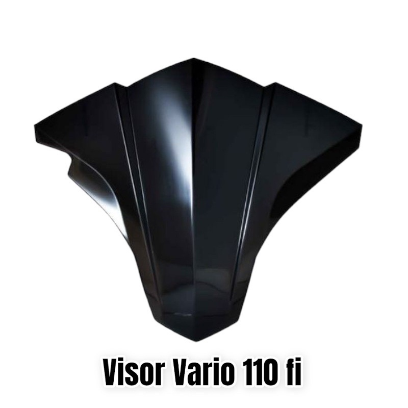 Visor  Vario 110 Fi Model Tgp sudah Free Double Tape 3m   -  Mega_Racing