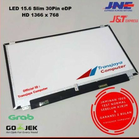 Layar LED LCD 15.6 SLIM 30pin