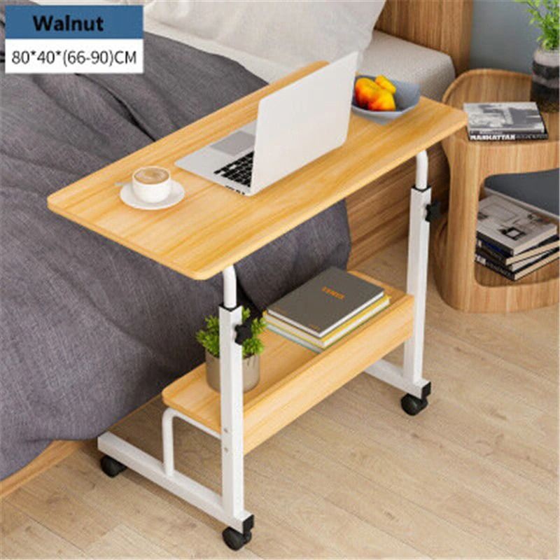 Jual Meja Laptop Lipat Adjustable Portable Rotate Laptop Desk Wooden ...