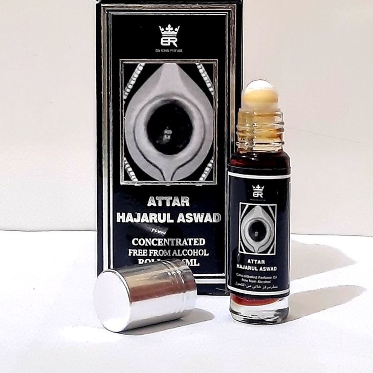 ATTAR HAJARUL ASWAD Parfum Kemasan 6ml Roll On Non Alcohol