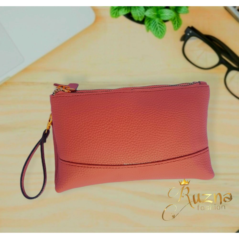 Dompet wanita mini Dompet 3 resleting wanita murah  Dompet murah Dompet import