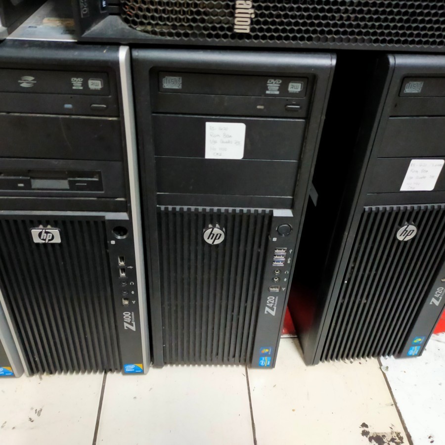 HP Workstation Z420 Xeon E5 2670 ECC 16GB SATA 1TB VGA Quadro 600