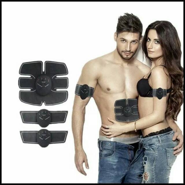 Abdominal Muscle Trainer Stimulator ABS Six Pack Otot Perut