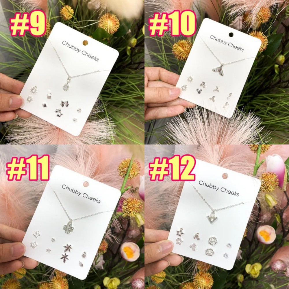★ODS★FA05   Kalung Anting Set  Fashion Wanita Korea Aksesoris Murah